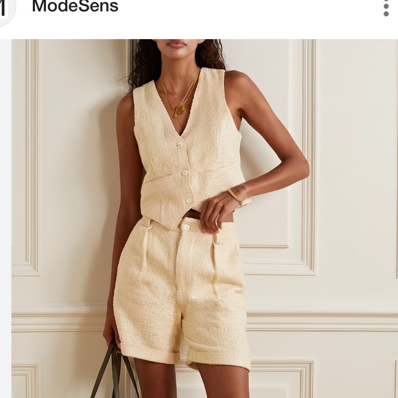 Savannah Morrow Kate Vest - Woven Peace Silk - Small & Medium Available - Picture 8 of 17